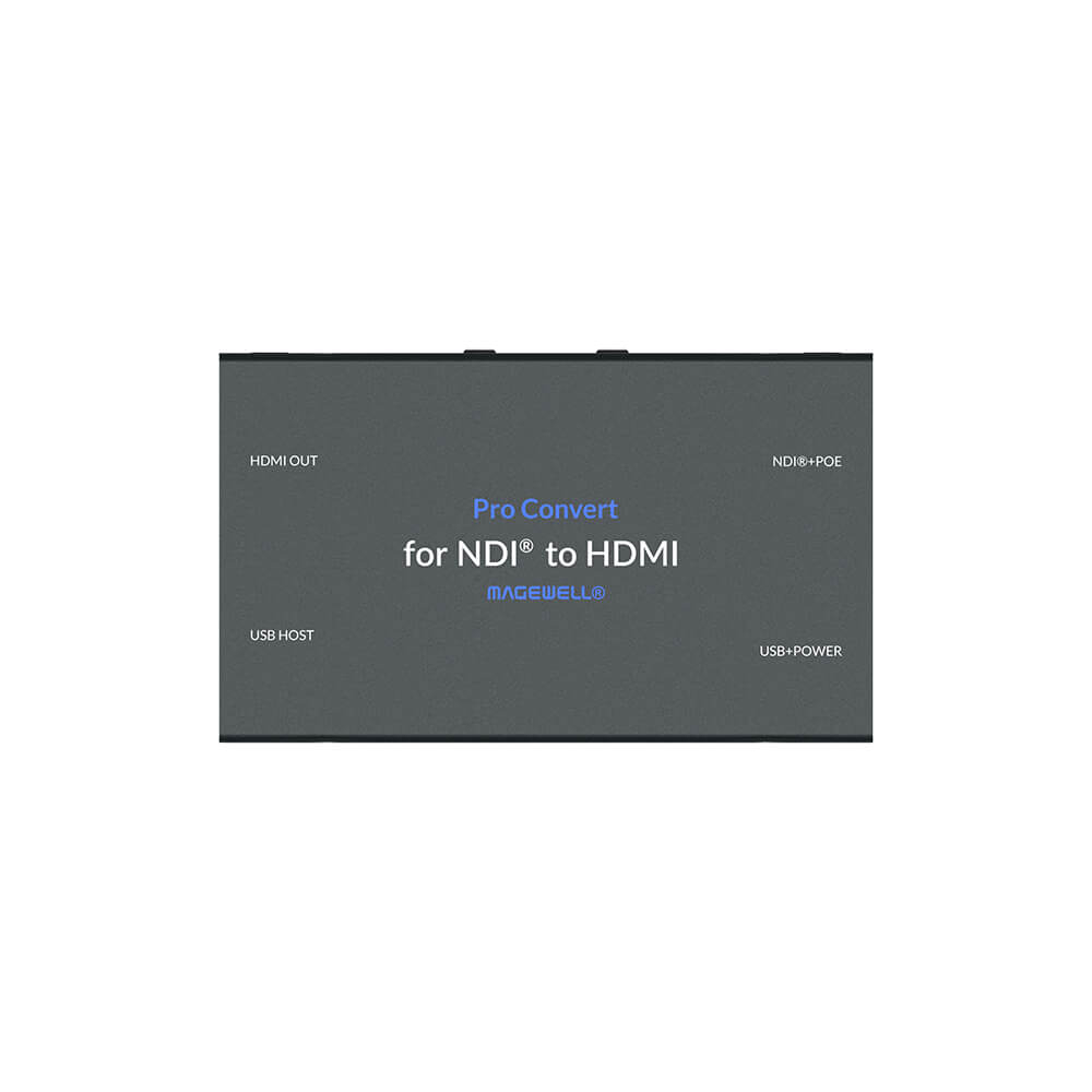 【Magewell】Pro Convert for NDI to HDMI One-channel IP Decoder