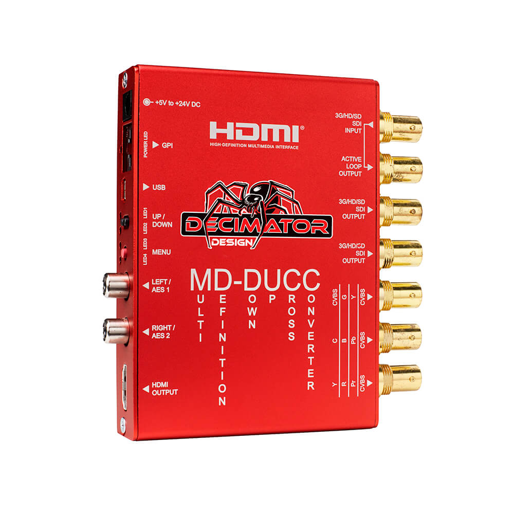 【Decimator Design】MD-DUCC Multi-Definition Down Up Cross Converter