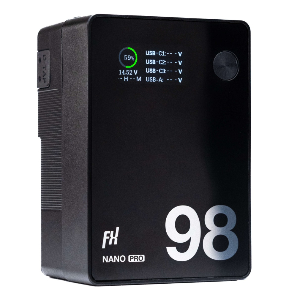 【Fxlion】NANO PRO 98WH V-Mount Battery