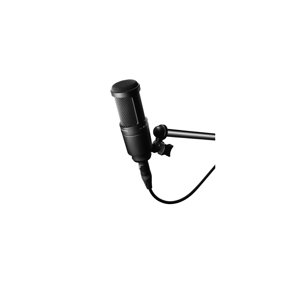 【Audio-technica】AT2020 Cardioid Condenser Side-Address Microphone
