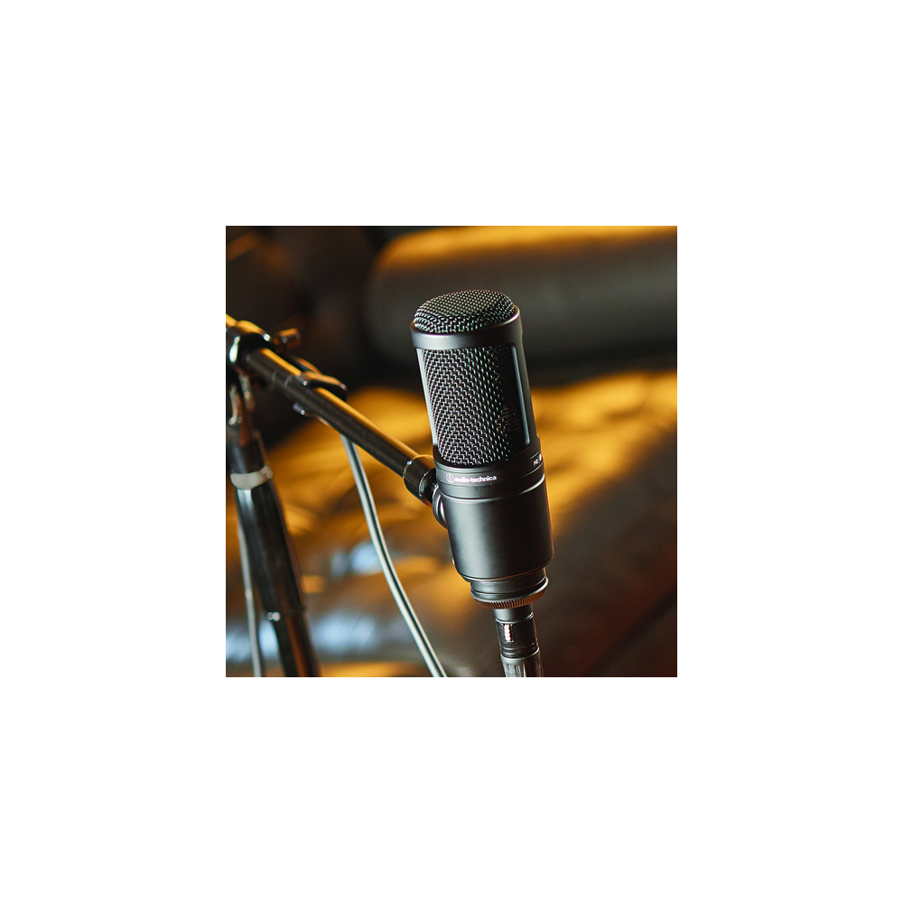 【Audio-technica】AT2020 Cardioid Condenser Side-Address Microphone