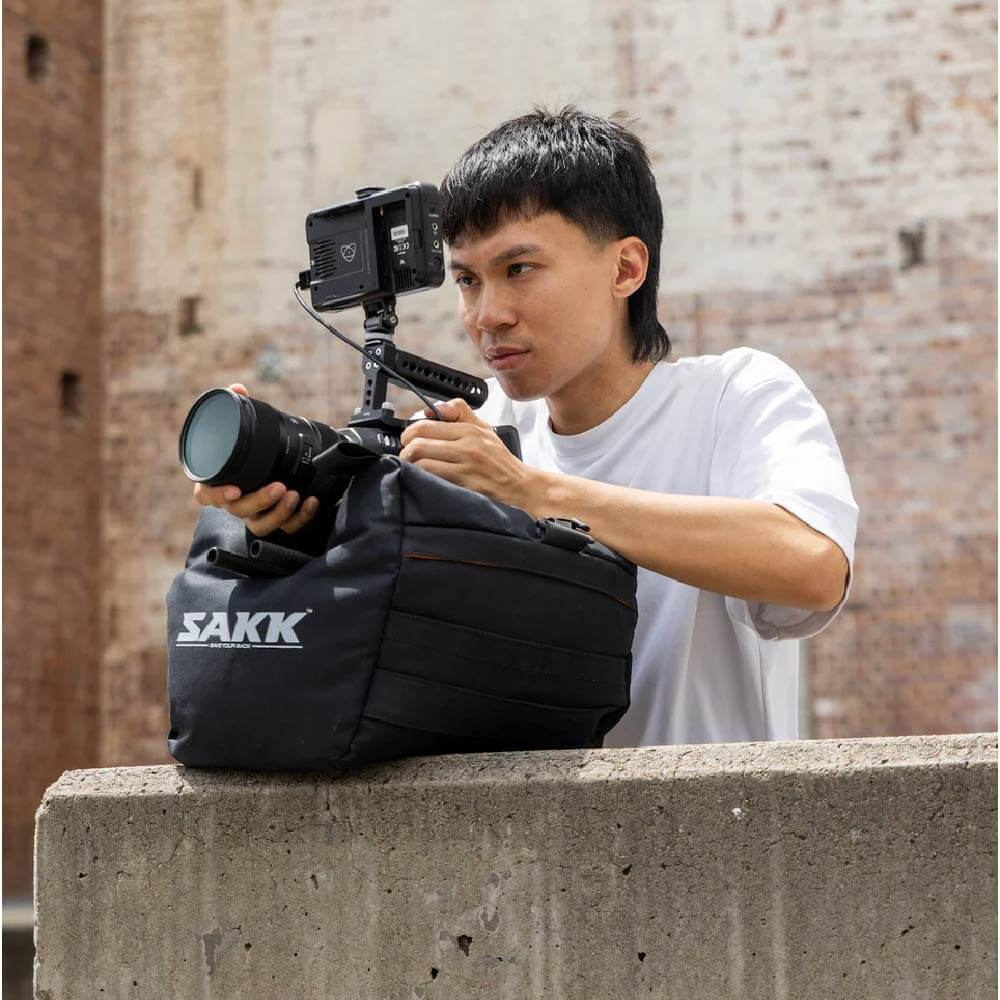 【Sakk】Camera Saddle water resistant canvas super light