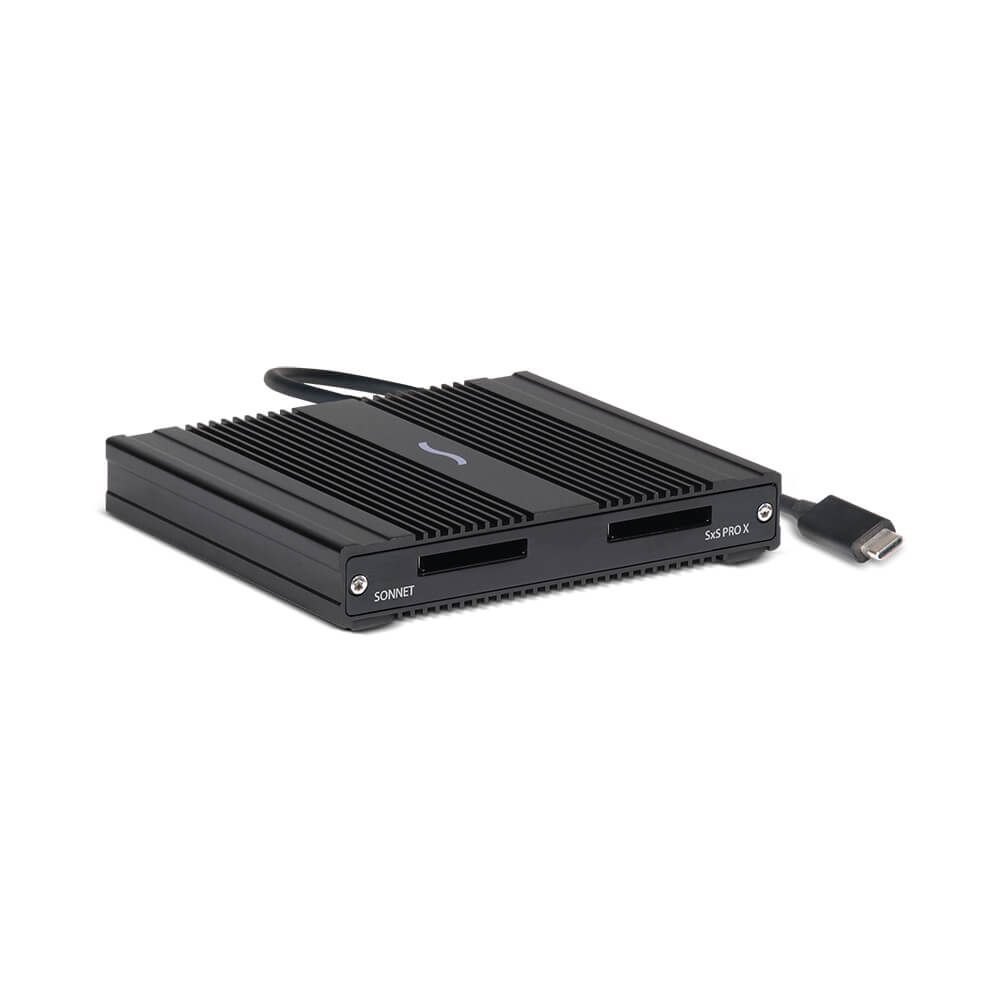 【Sonnet Technologies】SF3 Series - SxS PRO X Dual-Slot Pro Card Reader