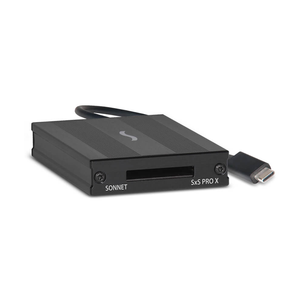 【Sonnet Technologies】SxS PRO X Thunderbolt 3 Single-Slot Card Reader