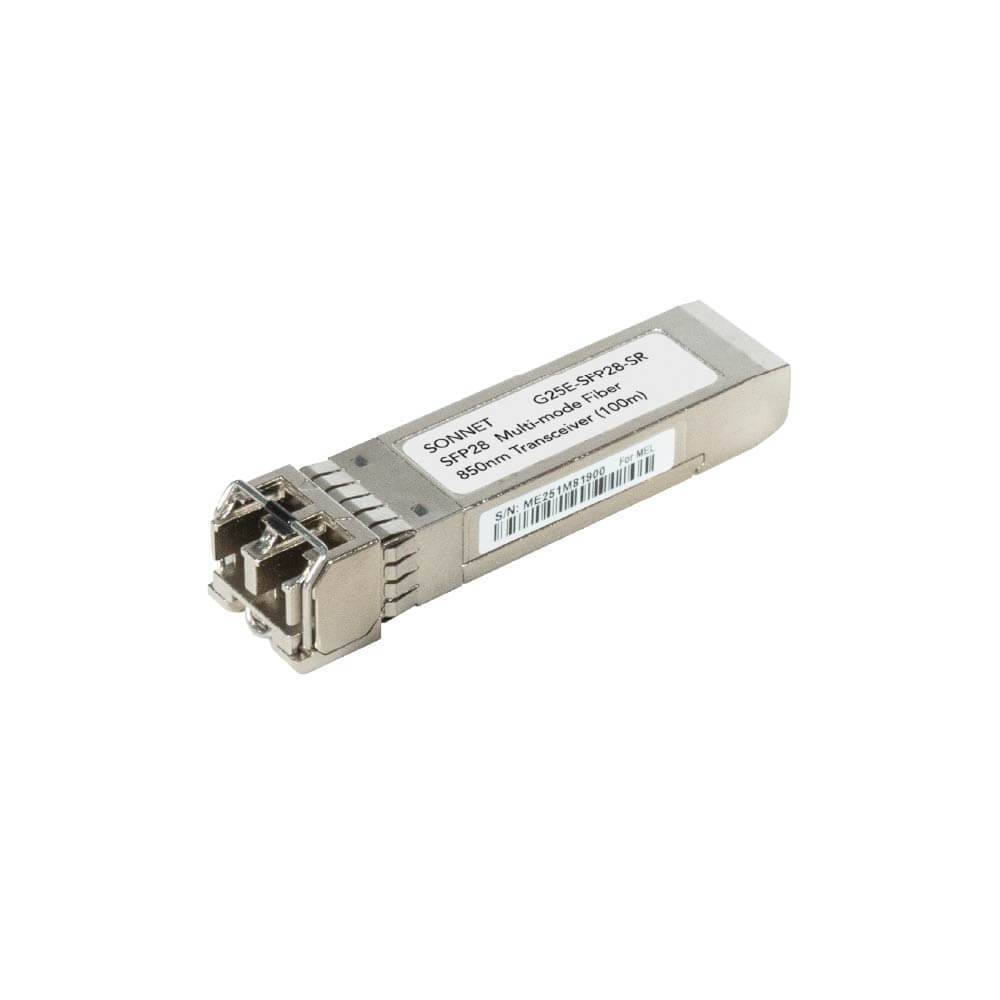 【Sonnet Technologies】SFP28 10/25Gb Short Range Tranceiver