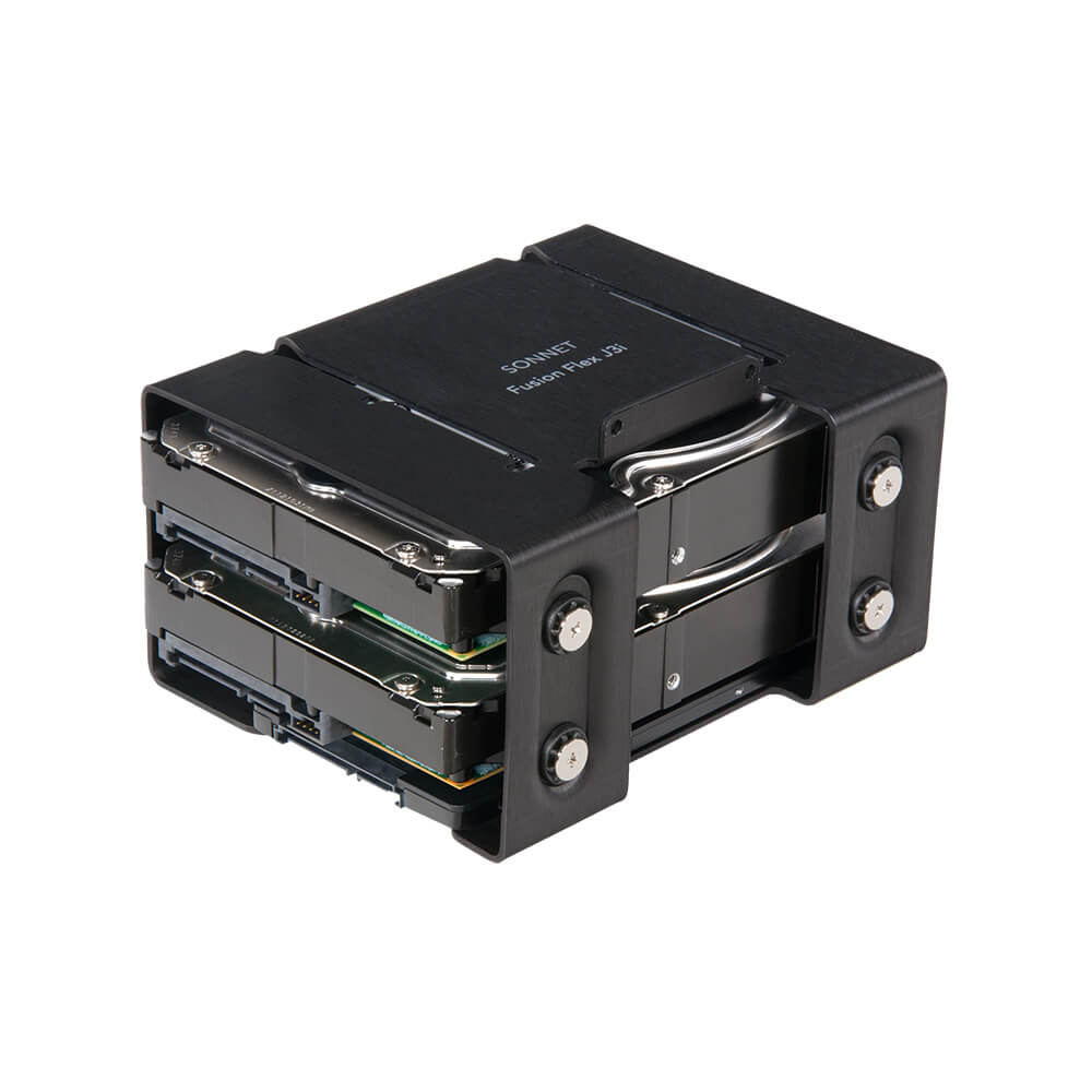 【Sonnet Technologies】Fusion Flex J3i 3-drive Mounting System for 2019 Mac Pro
