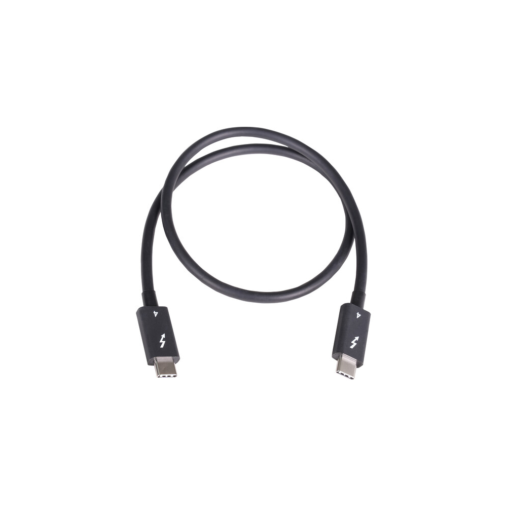 【Sonnet Technologies】Cable, Thunderbolt 4, 0.5m, 40Gb, Black, 100W