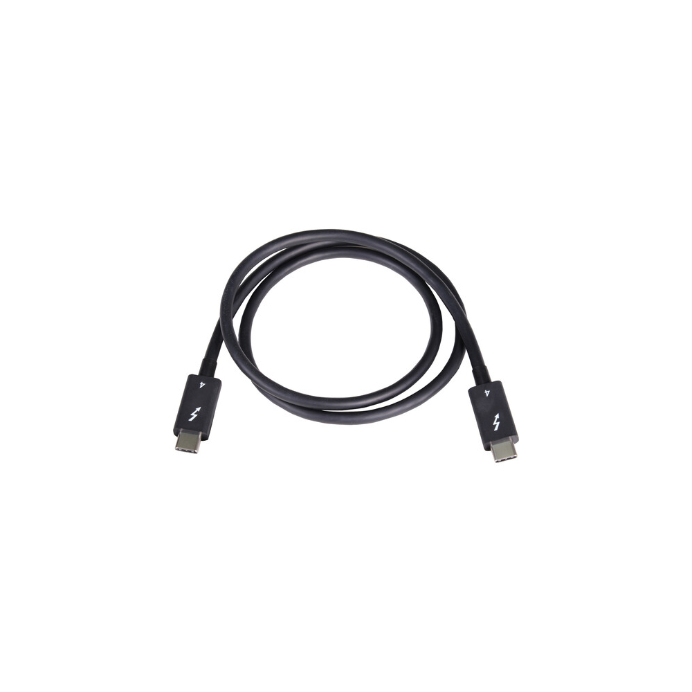 【Sonnet Technologies】Cable, Thunderbolt 4, 0.7m, 40Gb, Black, 100W