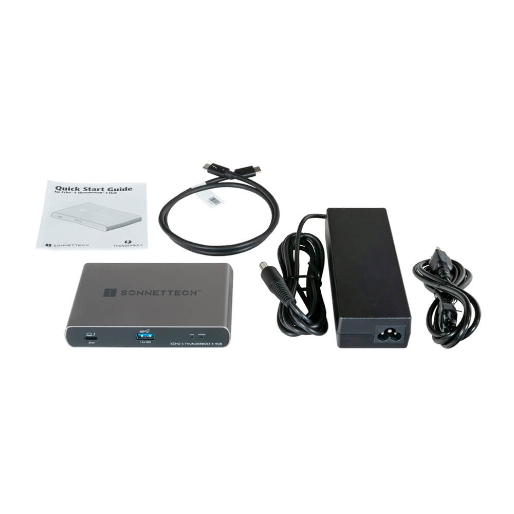 【Sonnet Technologies】Echo 5 Thunderbolt 4 Hub