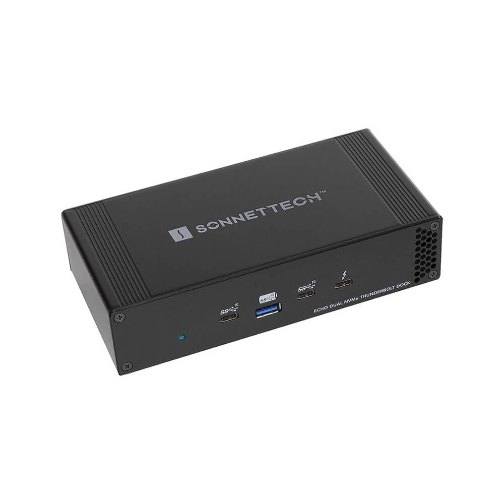 【Sonnet Technologies】Echo Dual NVMe Thunderbolt Dock