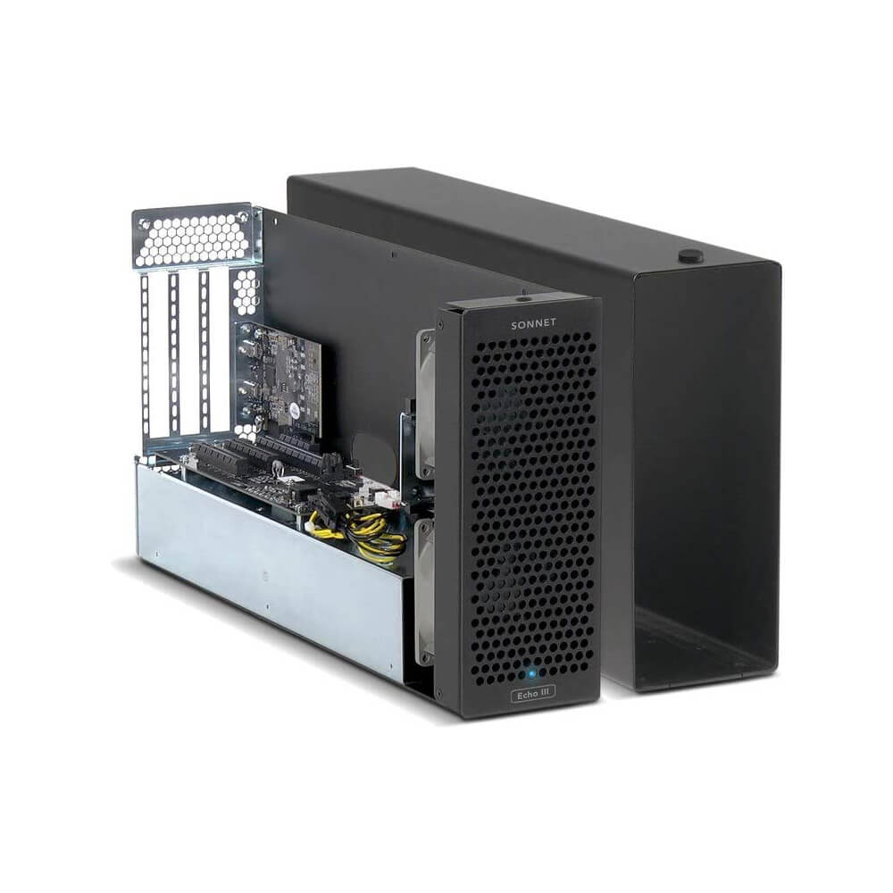 【Sonnet Technologies】Echo III-Desktop Thunderbolt to 3-Slot PCIe Card Expansion System