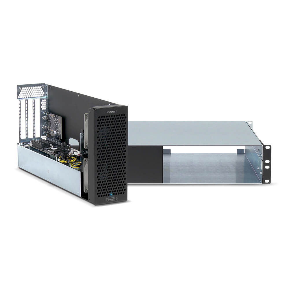 【Sonnet Technologies】Echo III Rackmount Thunderbolt to 3-Slot PCIe Card Expansion System