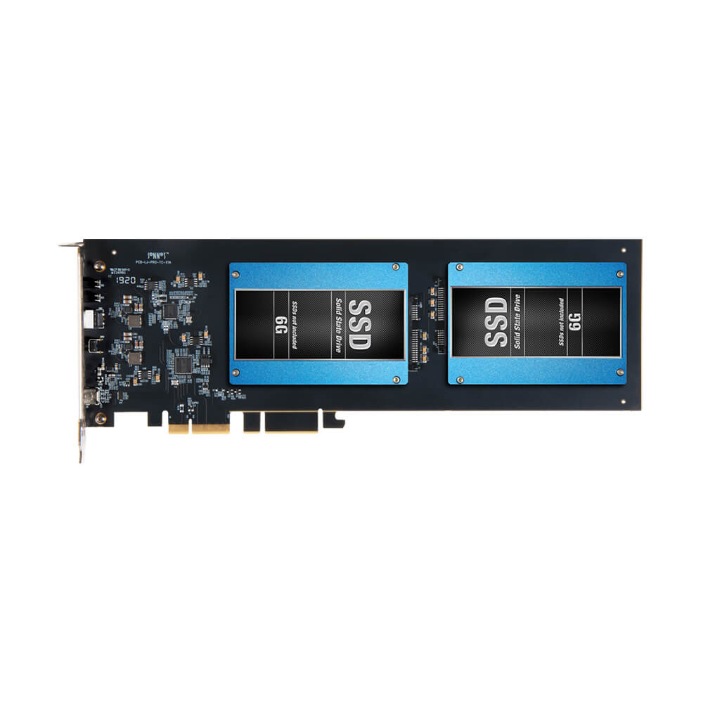 【Sonnet Technologies】Fusion Dual 2.5-inch SSD RAID Card