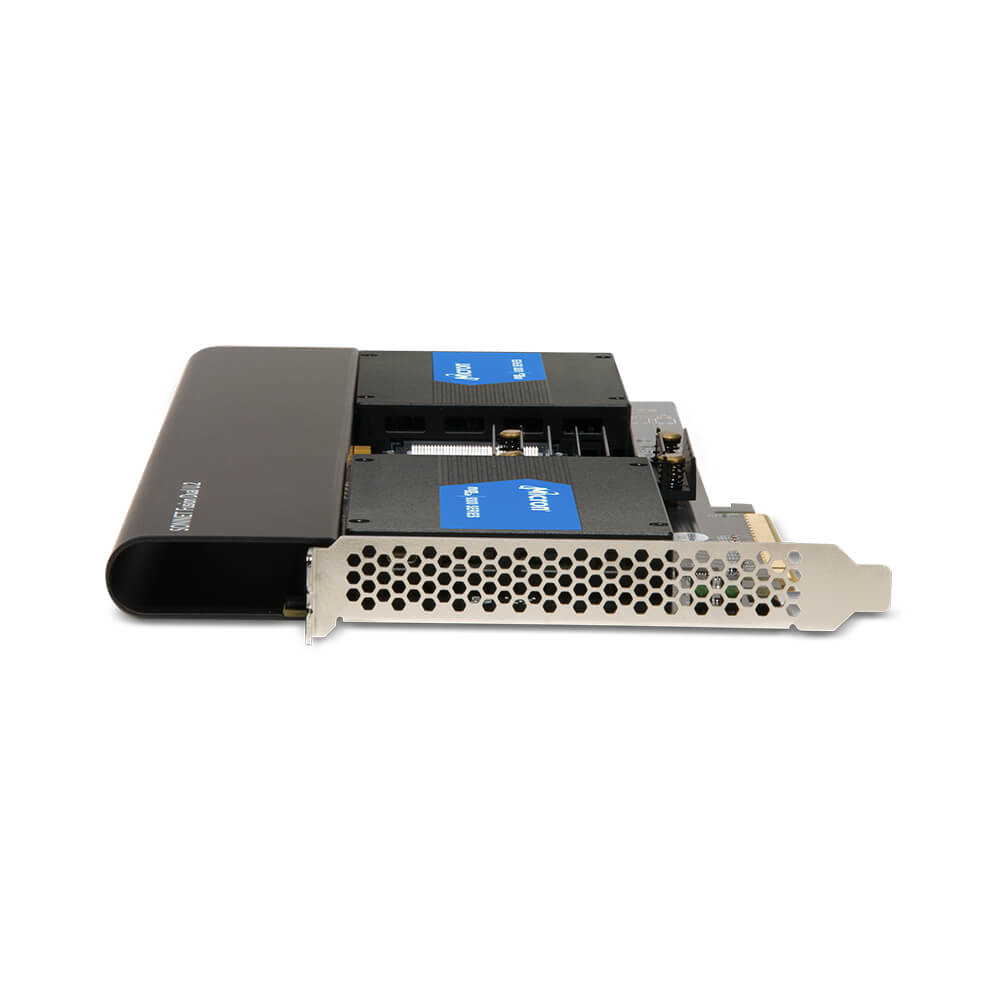 【Sonnet Technologies】Fusion Dual U.2 SSD PCIe Card