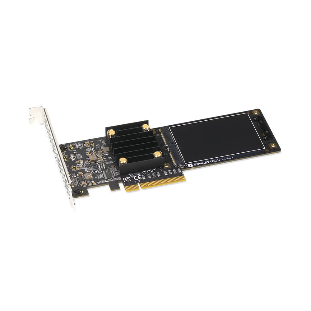 【Sonnet Technologies】M.2 2x4 Low-profile PCIe Card