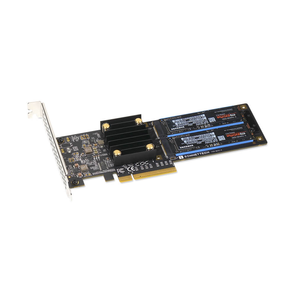 【Sonnet Technologies】M.2 2x4 Low-profile PCIe Card