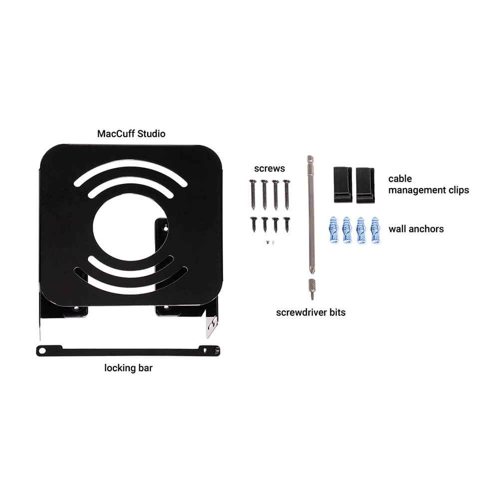 【Sonnet Technologies】MacCuff Studio Mounting Bracket for Mac Studio