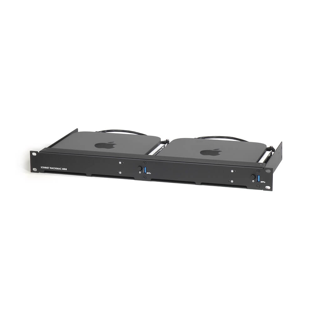 【Sonnet Technologies】RackMac Mini Rackmount Enclosure for Two-Mac Mini