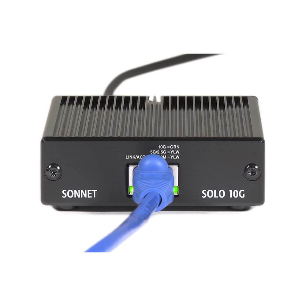 【Sonnet Technologies】Solo10G 10GBASE-T Ethernet Thunderbolt Adapter
