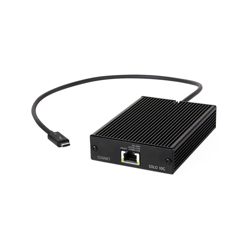 【Sonnet Technologies】Solo10G 10GBASE-T Ethernet Thunderbolt Adapter