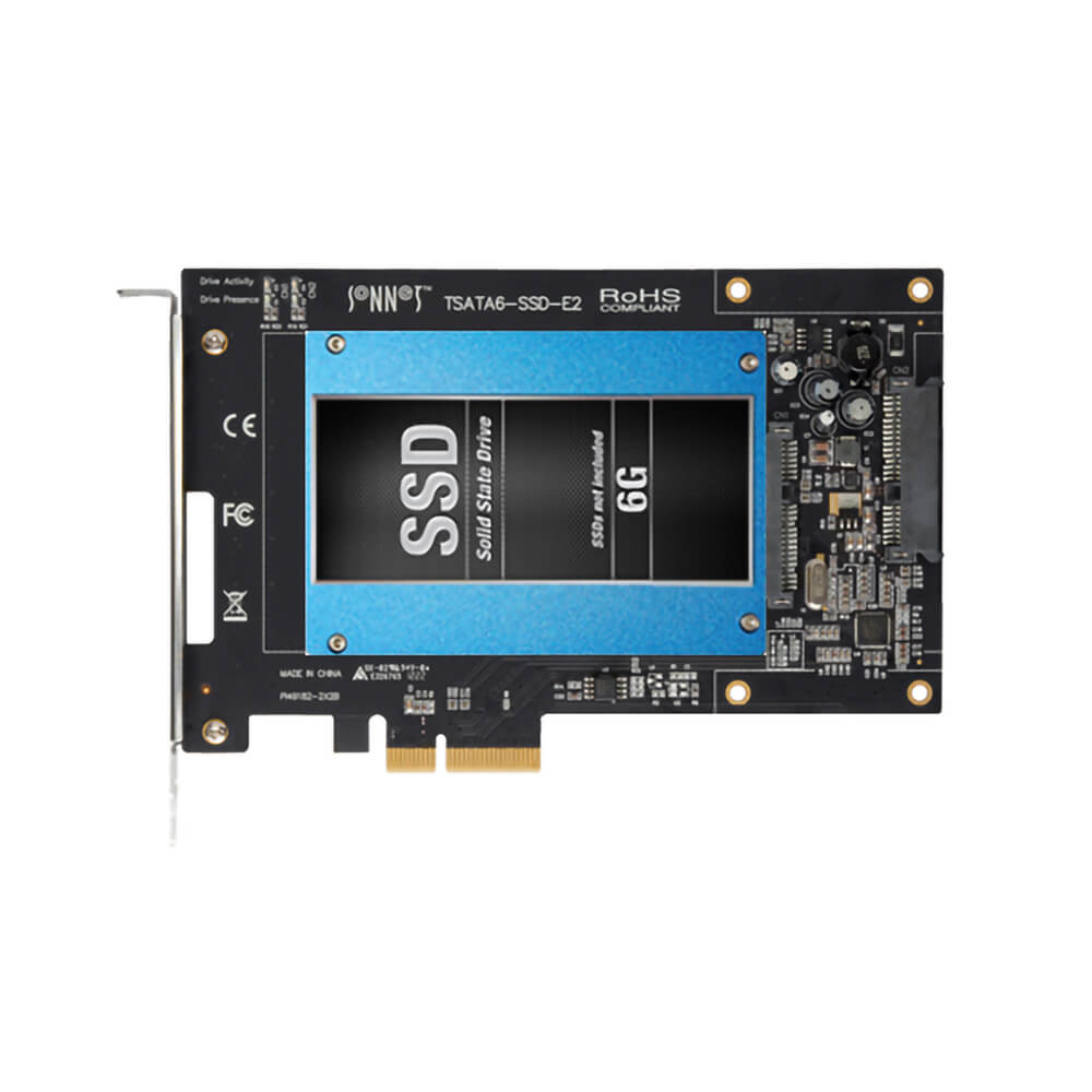 【Sonnet Technologies】Tempo 2.5-inch SATA SSD PCIe Card