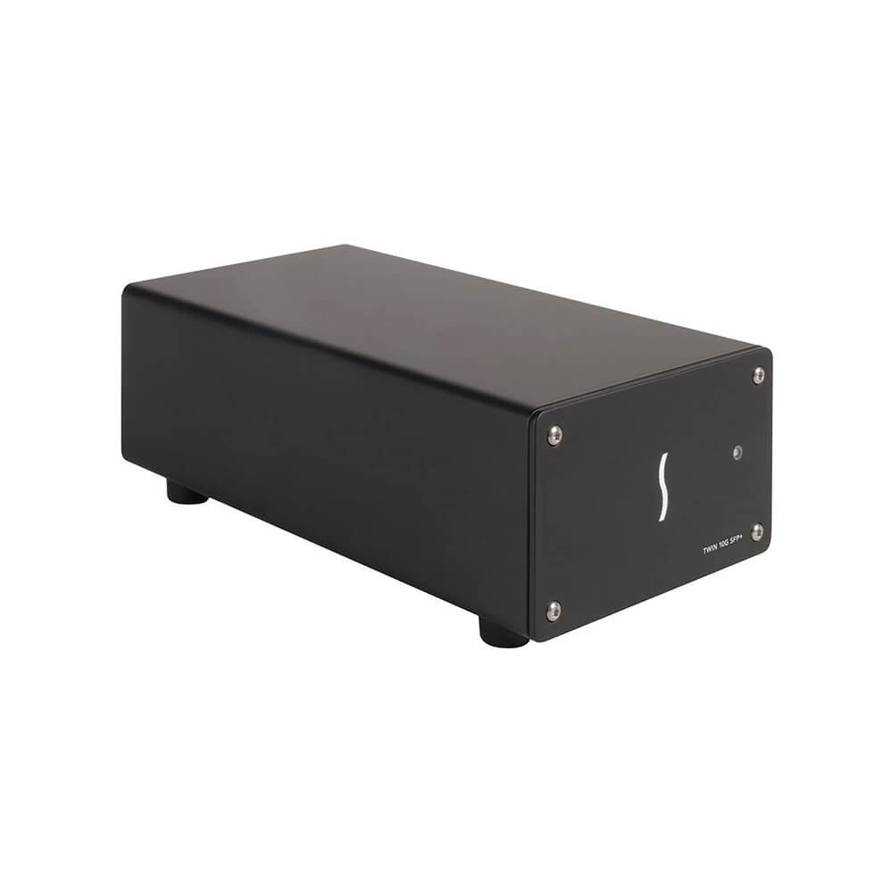 【Sonnet Technologies】Twin10G SFP+ Dual-port 10GbE Thunderbolt Adapter