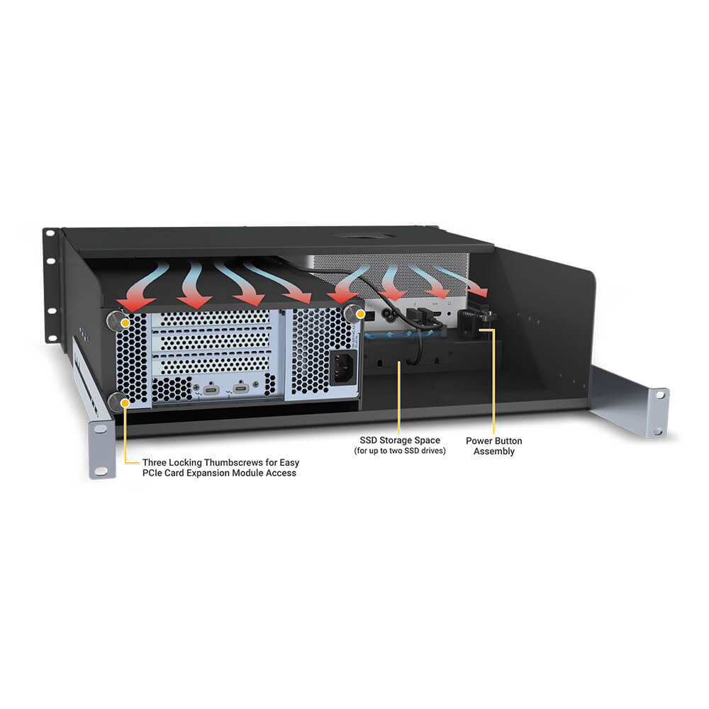 【Sonnet Technologies】xMac Studio Rackmount Enclosure for Mac Studio