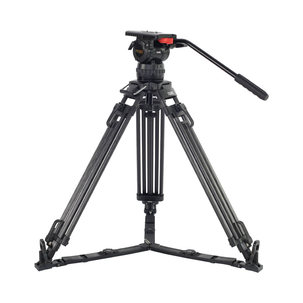 【Teris】TS120CF Fluid Head & Tripod Kit