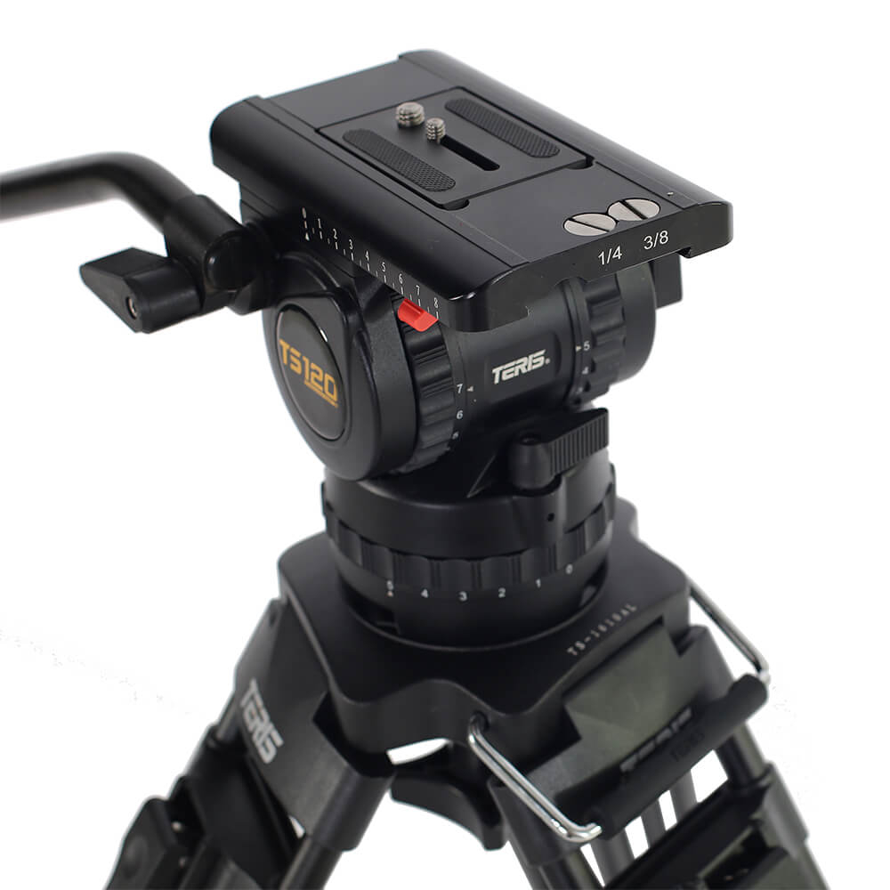 【Teris】TS120CF-Q Fluid Head & Tripod Kit
