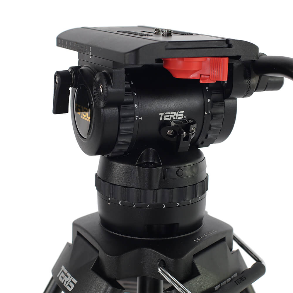 【Teris】TS150AL Fluid Head & Tripod Kit