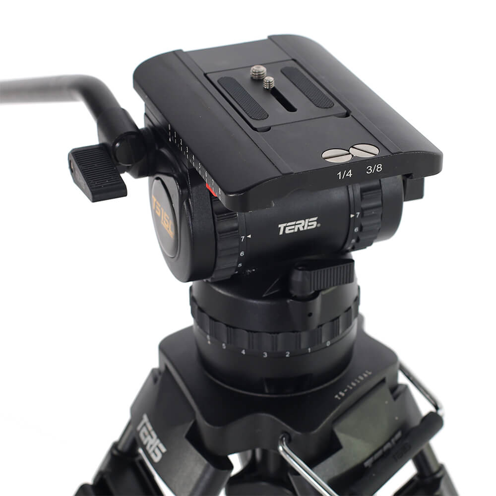 【Teris】TS150AL Fluid Head & Tripod Kit