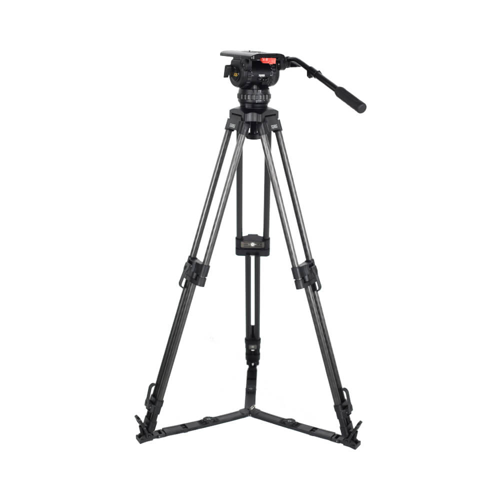 【Teris】TS300CF Fluid Head & Tripod Kit