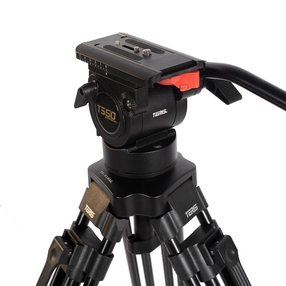 【Teris】TS50AL Fluid Head & Tripod Kit