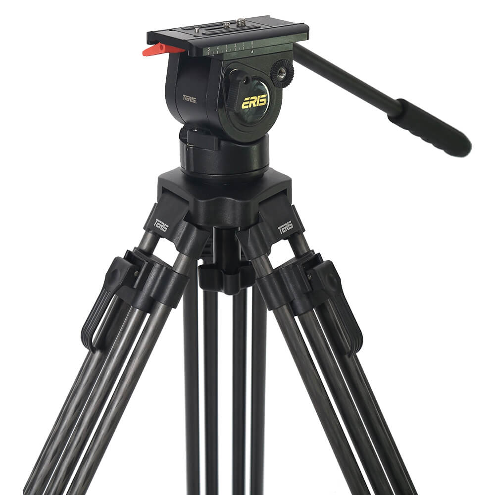 【Teris】TS50CF Fluid Head & Tripod Kit