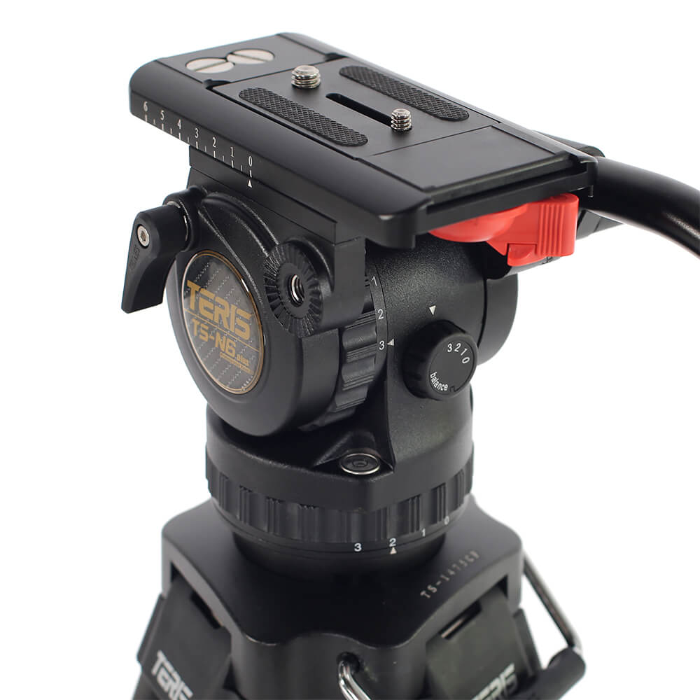 【Teris】TSN6CF PLUS Fluid Head & Tripod Kit