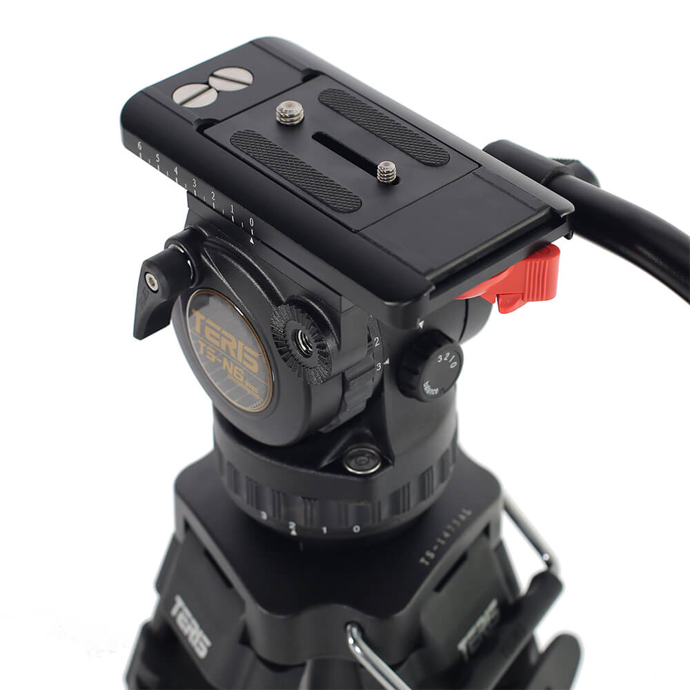 【Teris】TSN6CF-Q PLUS Fluid Head & Tripod Kit
