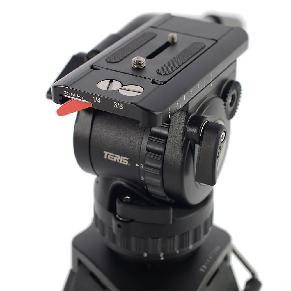 【Teris】TSN6CF-Q PLUS Fluid Head & Tripod Kit