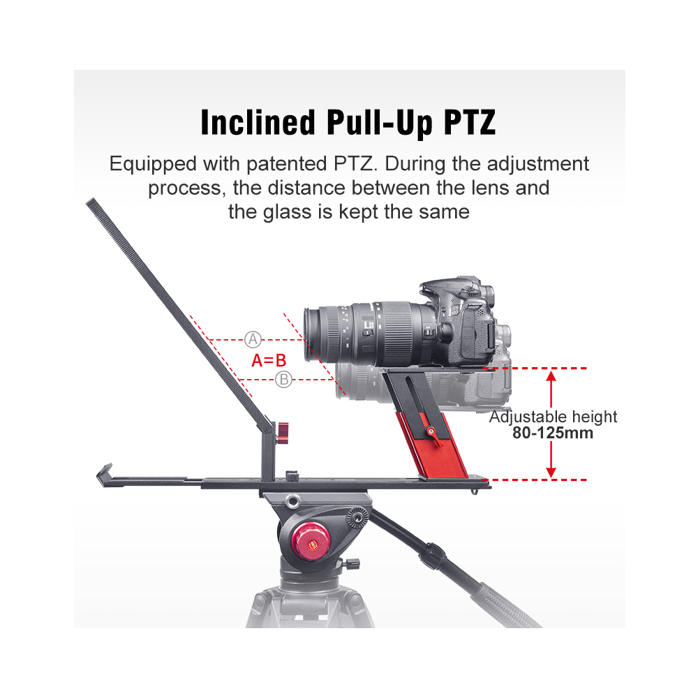 【Desview】TP150 Smartphone/tablet Portable Teleprompter