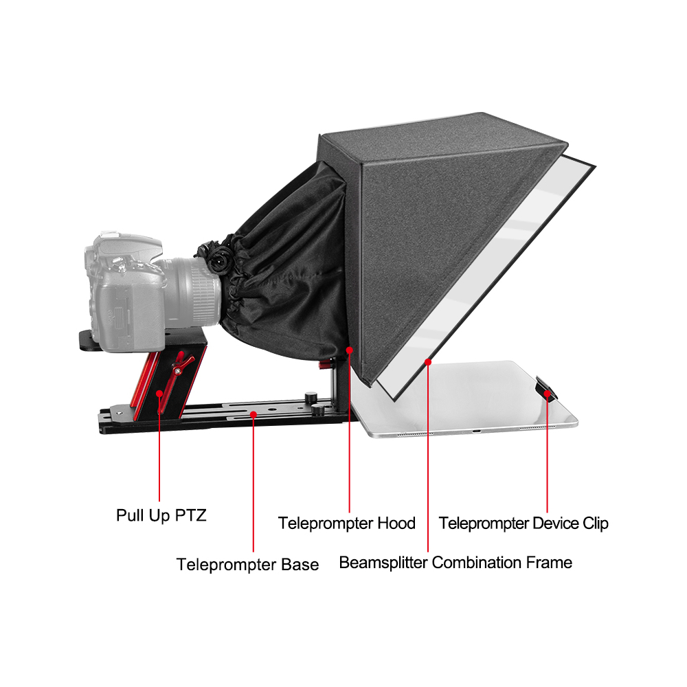 【Desview】TP150 Smartphone/tablet Portable Teleprompter