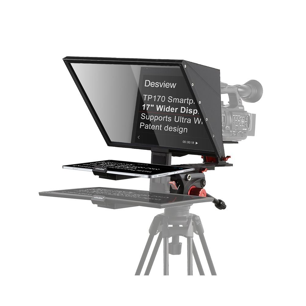 【Desview】TP170 Smartphone/tablet Portable Teleprompter