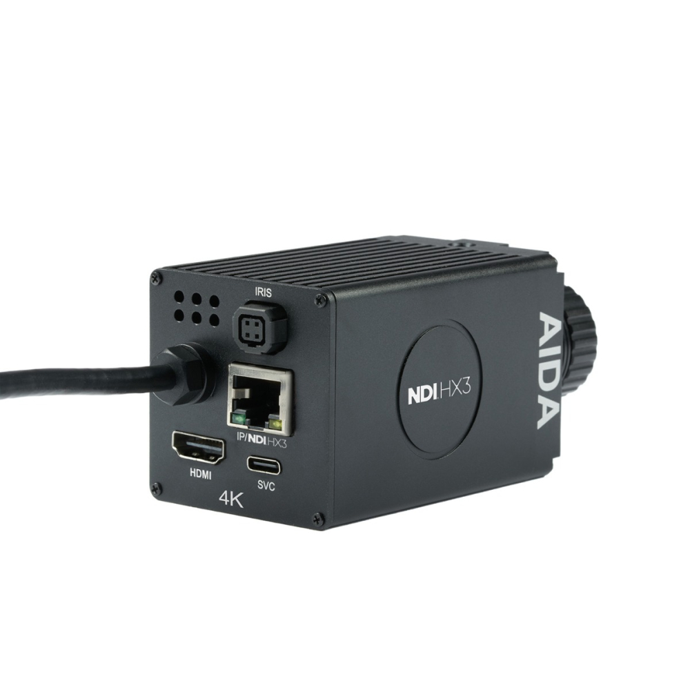 【AIDA Imaging】UHD 4K/60 NDI|HX3/IP/SRT/HDMI PoE POV Camera