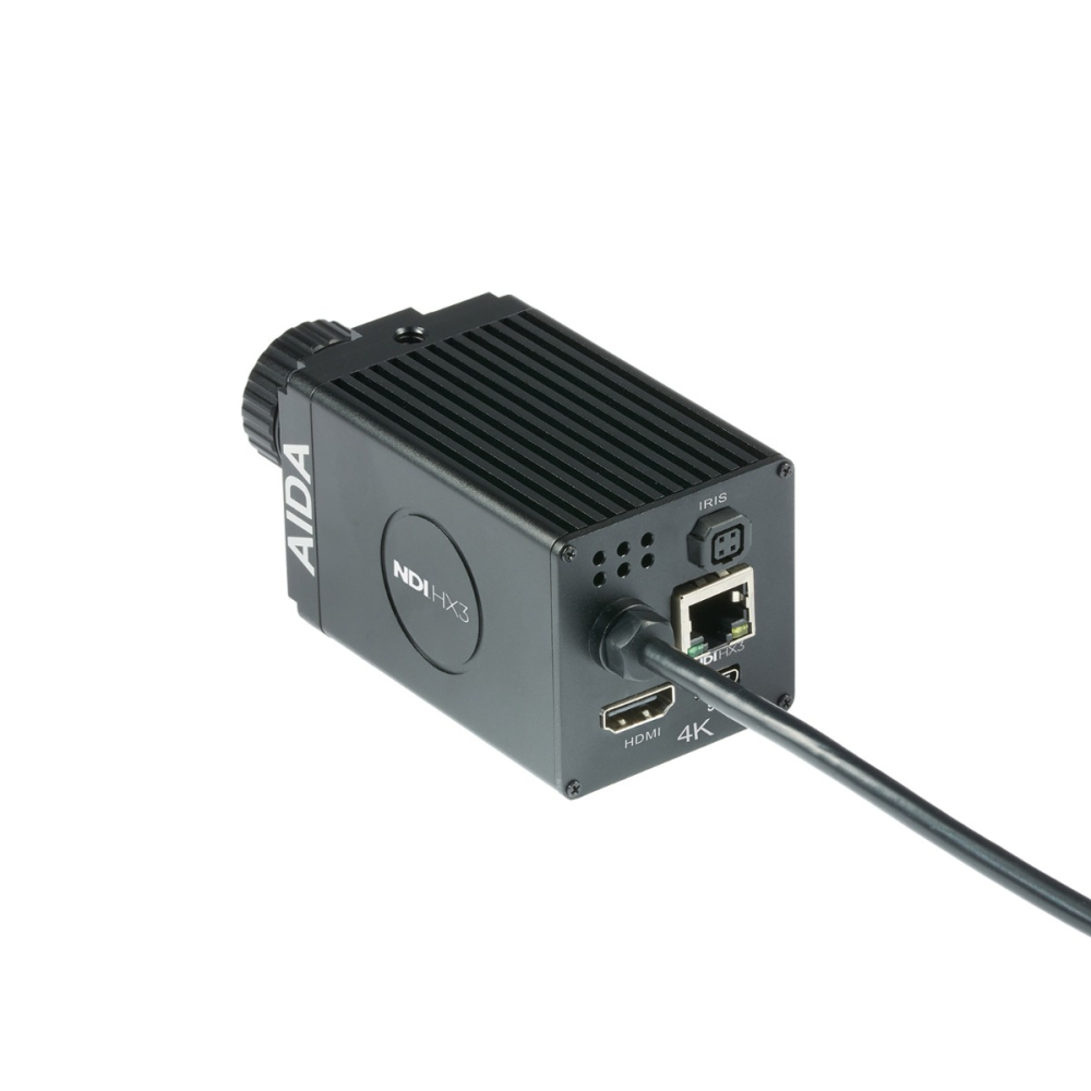 【AIDA Imaging】UHD 4K/60 NDI|HX3/IP/SRT/HDMI PoE POV Camera