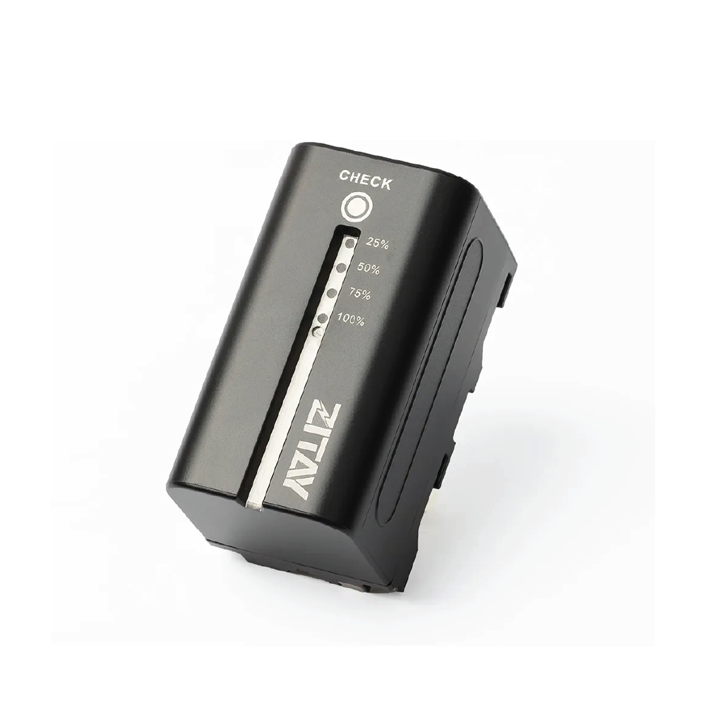 【Zitay】NP-F750 Battery 6400mAh USB C & USB A