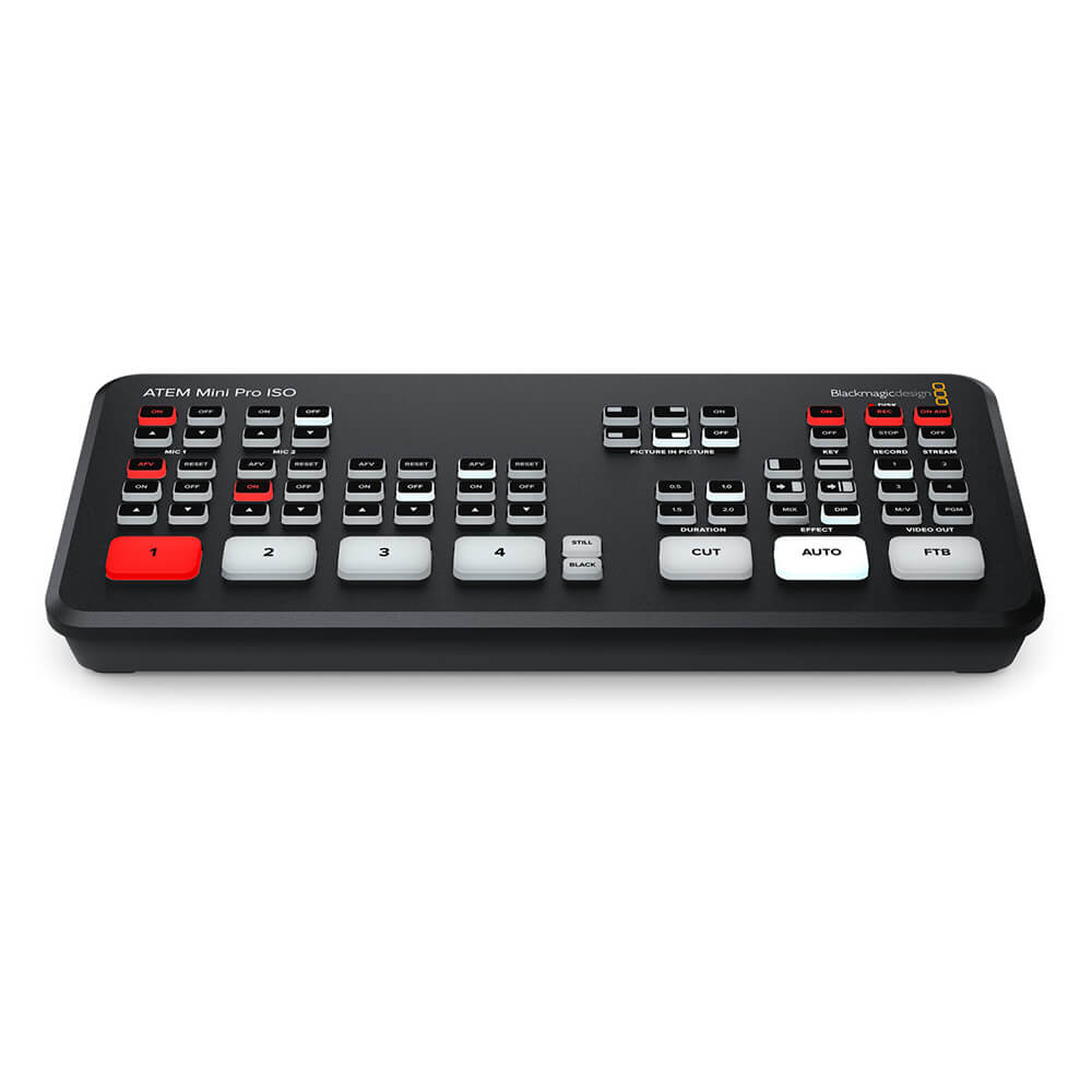 Blackmagic Design】ATEM Mini Pro ISO (#SWATEMMINIBPRISO