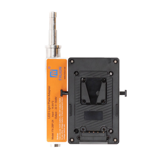 【Fxlion】FX-2BP-24 Dual V-Mount High Voltage Adapter Plate