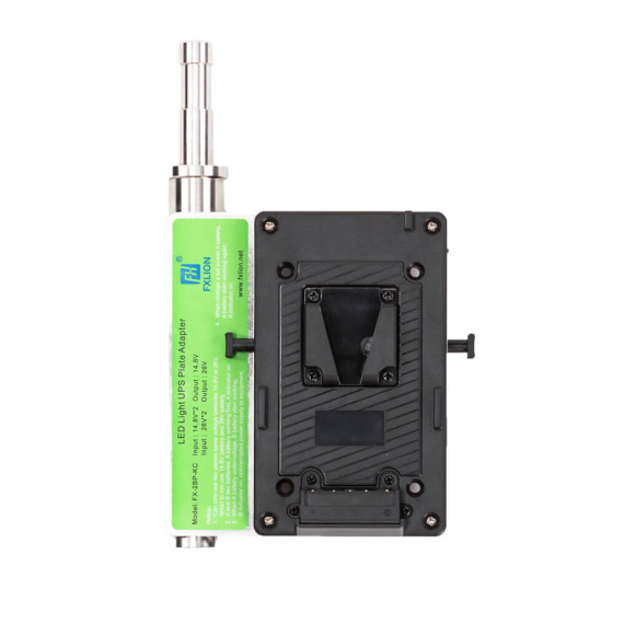 【Fxlion】FX-2BP-KC UPS V-Mount Adapter Plate for LED Lights