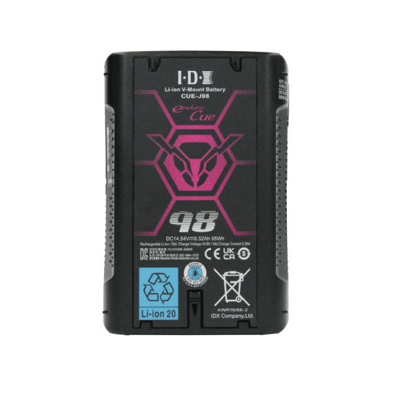 【IDX】95Wh Li-Ion V-Mount Battery with D-Tap