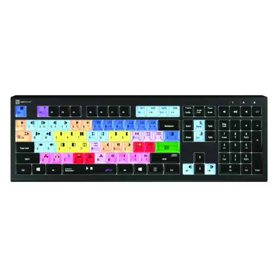【Logickeyboard】Avid Newscutter Astra2 Backlit Keyboard - windows