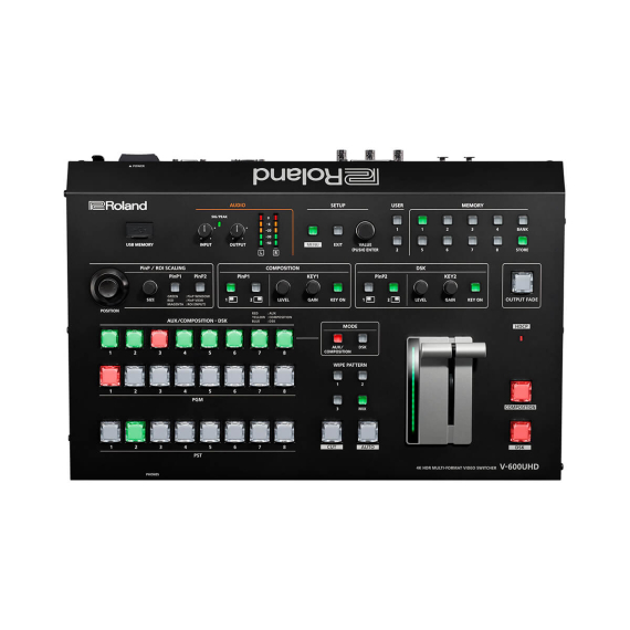 【Roland】V-600UHD 4K HDR Multi-format Video Switcher