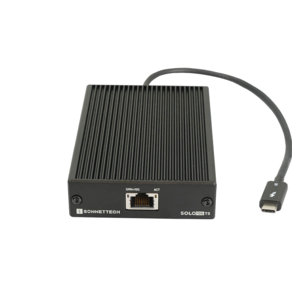 【Sonnet Technologies】Solo10G Thunderbolt 5 10Gb Ethernet Adapter